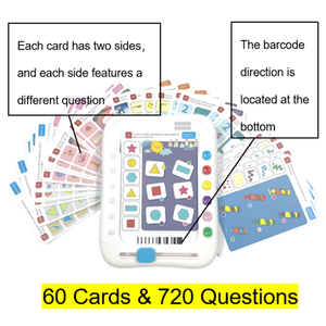 Giocattoli Educativi <span class=keywords><strong>per</strong></span> la Prima Infanzia, Pad Intelligente in Plastica a Batteria <span class=keywords><strong>per</strong></span> Allenamento Logico, <span class=keywords><strong>Giochi</strong></span> Puzzle <span class=keywords><strong>per</strong></span> <span class=keywords><strong>Bambini</strong></span> dai <span class=keywords><strong>3</strong></span> ai 10 <span class=keywords><strong>Anni</strong></span> - Product Image 2