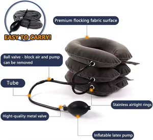 Pemijat leher retraktor serviks dapat ditiup, untuk perangkat pijat tengkuk perawatan nyeri tengkuk - Product Image 4