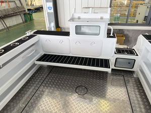 <span class=keywords><strong>Barca</strong></span> Sportiva in Alluminio ad Alta Velocità, Yacht da Crociera con Cabina Aperta, Certificato CCS, 25 Piedi 7,5m, Rimorchio Incluso - Product Image 4