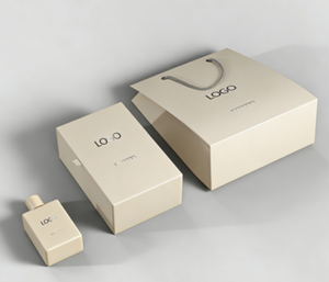 Caja de regalo de perfume deslizante de cartón de lujo con logotipo personalizado de fábrica, para botellas de vidrio de 10 ml y 50 ml, con papel de regalo. - Product Image 1