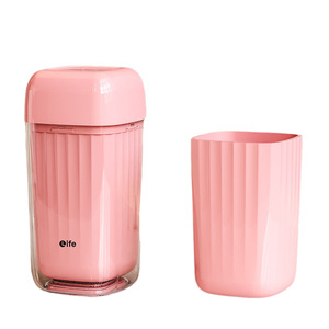 Life Toothbrush <b>Holder</b> Travel Set Portable Folding <b>Toothpaste</b> Cup With Lid For Oral Care On The Go - Product Image 5