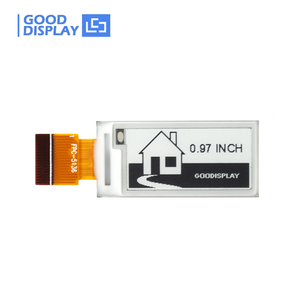 GDEM0097T61 Módulo de pantalla de papel electrónico mini de 0,97 pulgadas 184×88 18PIN FPC SPI Pantalla de tinta electrónica ultracompacta de bajo consumo - Product Image 1