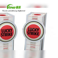 Exhibidores Metálicos de Cigarrillos de Múltiples Niveles, Exhibidores Comerciales para la Venta Minorista de Tabaco