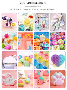 2024 OEM Private Label Square Shower Steamers Huile essentielle pour hommes et femmes Nature Flowers Shower Steamer - Product Image 3