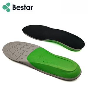 Fabricant des meilleures semelles rembourrées Eva pour le soutien de la voûte plantaire Semelles orthopédiques à pied plat pour chaussure - Product Image 1