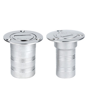 ฝาปิดช่องเติมแก๊สเชื้อเพลิงเรือยอชท์ฮาร์ดแวร์เรือสแตนเลสขนาด38มม./50มม. คอใน316 - Product Image 3