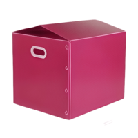 Bacs de rangement pliables en PP écologiques personnalisés, caisses en plastique empilables recyclables, organisation, couleur et taille personnalisées, antistatiques