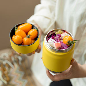 2025 Neu 2 in 1 Isolierte doppelwandige 304 Edelstahl Lunchbox 18 OZ Food Jar für Kinder Schulleben - Product Image 6