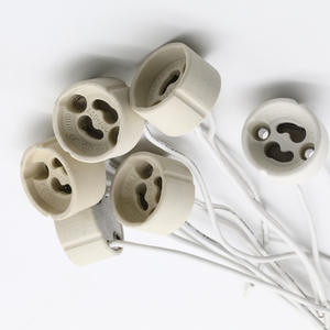 Soporte de lámpara halógena, base de portalámparas <span class=keywords><strong>gu10</strong></span> de color blanco puro, el mejor <span class=keywords><strong>precio</strong></span> - Product Image 6