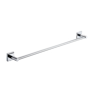 Toallero de barra Giona Line de 70.7 cm con acabado cromado para baño - Product Image 1