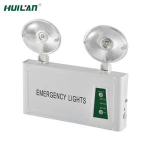 Sản phẩm mới giá rẻ giá 3W 90Min thời gian khẩn cấp Wall Mount sắt ABS trường trong nhà bệnh viện hai đầu dẫn ánh sáng khẩn cấp - Product Image 1