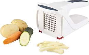 Utensilio de Cocina Multiusos, Cortador Manual de Verduras y Patatas con Cuchilla de Acero Inoxidable y Plástico, Ecológico - Product Image 4