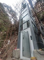 Nouvel ascenseur résidentiel à 3 étages avec capacité de charge de 300kg monte-escalier hydraulique pour hôtels et commerce de détail