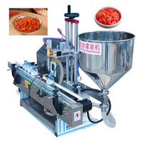 Machine de remplissage de pâte de crème de tomate liquide personnalisée