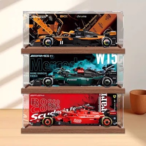กล่องอะคริลิคสำหรับจัดแสดงชุดรถแข่ง <span class=keywords><strong>F1</strong></span> ความหนาแผง 2 มม./3 มม. สำหรับรุ่น 77242 77244 77251 ป้องกันฝุ่น - Product Image 1