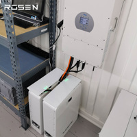 Panneau Solaire Système Tous Les Ip65 Extérieure Solaire Système D'énergie solaire système avec mémoire 10kw 3 phase hybride