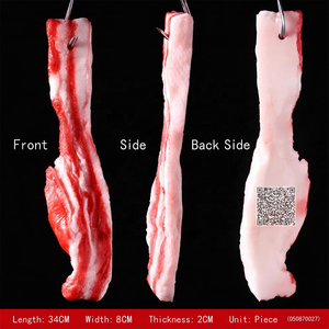 Modello di finta pancetta di maiale per <span class=keywords><strong>noleggio</strong></span> set cinematografici, palcoscenici, produzioni TV, studi fotografici, display per stilisti culinari e acquisti per uso commerciale - Product Image 5
