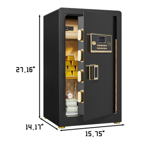Ready Stock in USA Free Shipping Solid Alloy Steel Office Hotel Home storage box, Support <b>Dropshipping</b> - Product Image 3