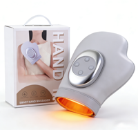 Masseur de doigts portable, spa pour les mains, machine de massage des mains avec chaleur et compression pour soulager l'arthrite et les douleurs du canal carpien