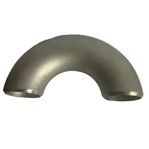 Stainless Steel Pipe Elbow 316L 90 DEG 180 DEG 6'' 8'' 10'' 12'' 14'' Long Radius SCH40 ASTM B16.9 pipe fittings