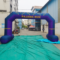 Arche gonflable publicitaire personnalisée 360°, prix usine, arches gonflables de départ/arrivée pour la décoration d'événements sportifs
