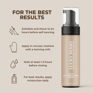 Spray pour le corps à bronzage instantané bio de marque privée Mousse bronzante naturelle à soi-même Mousse hydratante pour le corps sans soleil Fournisseur fiable - Product Image 3