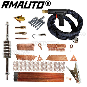 Kit de 146 Piezas para Reparación de Abolladuras en Carrocería de Automóvil, Herramienta de Soldadura por Puntos, Máquina de Soldadura por Puntos, Removedor de Abolladuras, Electrodos de Soldadura por Puntos - Product Image 2
