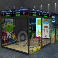 Simulador de Tiro con Arco para Adultos y Niños, Juego de Tiro con Arco Interactivo de Proyección para Interiores, Entretenimiento de Arcade