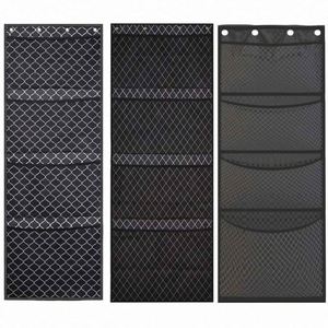 Over Door Toy Organizer 4 Layers Hanging Toy Storage Pockets Mesh Baby Stuffed Animals Plush Toys Storage <b>Bag</b> - Product Image 1