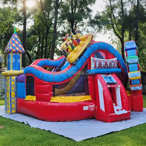 GMY Gonflables Personnalisé Carnaval Parc Gonflable Fun City Hupfburg Gonflable <span class=keywords><strong>Junior</strong></span> Bounce House Slide Amusement Park - Product Image 6