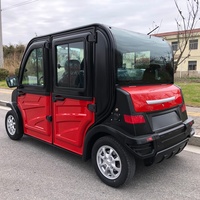 Véhicule électrique mini EV 4 places personnalisé, couleur de carrosserie au choix, pour les trajets courts et les patrouilles communautaires