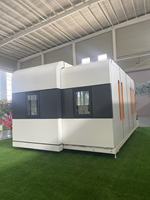 Maisons préfabriquées portables, maisons à ossature modulaire, maisons préfabriquées de luxe modernes, hôtel capsule spatiale, espace de vacances