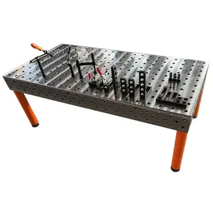 Precision Cast Iron 3D Welding Table 3 Dimensional Flexible Platform