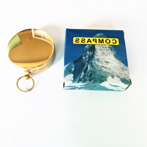 Giá rẻ chất lượng cao không thấm nước Túi đồng vàng La Bàn phát sáng trong bóng tối đi bộ đường dài la bàn - Product Image 2