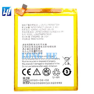 Batería recargable de polímero de iones de litio Li3925T44P8h786035 para <span class=keywords><strong>ZTE</strong></span> <span class=keywords><strong>Blade</strong></span> V7 <span class=keywords><strong>V8</strong></span> Z10 BA910 A512 BV0701 BV0800 2540mAh 3,85 V - Product Image 1