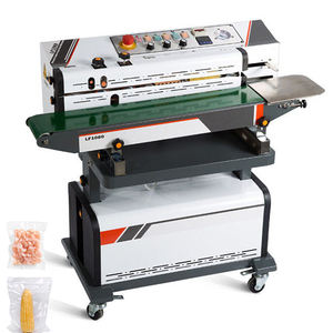 Machine de mise sous vide continue avec injection de gaz pour chips, pop-corn, riz, noix, café, snacks, thé, céréales, bonbons - Product Image 1