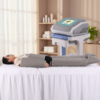 Appareil de pressothérapie à électrostimulation avancée avec chaleur et logo personnalisable pour la détoxification corporelle complète