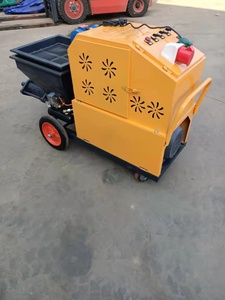 Projecteur de mortier de béton à moteur <span class=keywords><strong>pneumatique</strong></span> bon marché Machine électrique de pulvérisation de plâtre pour pulvérisateur de ciment - Product Image 3