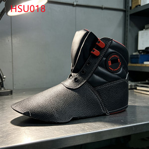 LXG, Tomaia per Scarpe Antinfortunistiche Hua Singh con Cuciture Grezze Non Fustellate, in Pelle Bovina Anti-graffio ad Alta Resistenza alla Trazione, per Stivali da Lavoro HSU018 - Product Image 1