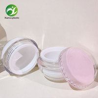 Flacon de crème cosmétique sphérique en plastique recyclable 50g – Prix direct usine