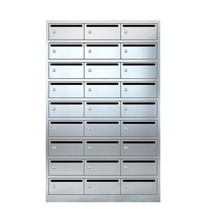 स्टील पार्सल मेलबॉक्स आउटडोर दीवार मूंटेड मेलबॉक्स वितरण लॉकर कैबिनेट लेटर बॉक्स मेटल मेलबॉक्स पोस्ट मेटल मेलबॉक्स - Product Image 1