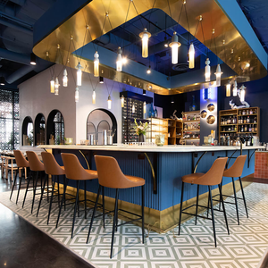 Mesas personalizables modernas de gama alta, restaurante Buffet, diseño de interiores, muebles, ventas, restaurante, tienda, mesas de decoración - Product Image 5