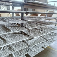 Revêtement mural en pierre artificielle PU, panneau mural extérieur en polyuréthane, panneau mural en pierre 3D, panneau mural intérieur en briques, vente en gros d'usine