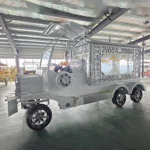 Chariot funéraire électrique à batterie, 6 roues, couleur argent, qualité supérieure à prix abordable - Offre spéciale - Product Image 6