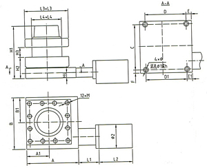 Torreta Portaherramientas Eléctrica de Cambio Rápido Serie LD para Tornos CNC, con 4 Posiciones - Product Image 4