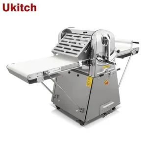 Stand Type Roller Stainless Steel Croissant Sheeter Pastry Machine Dough Sheeter for Sale