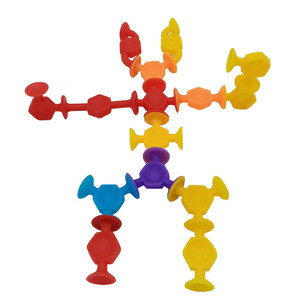Bloques de rompecabezas de montaje creativos de Venta caliente mejorar la imaginación juguete educativo DIY pegar bloques de construcción para niños - Product Image 3