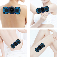 Mini-Massage gerät mit vibrierender Funktion Kunststoff-Dreiecksform Elektrisches Schönheits-Anti-Cellulite-Körper massage gerät