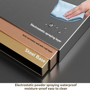 2024 New Design <b>Metal</b> <b>Storage</b> Units Multilayer Cabinets Kitchen Strong Load-Bearing Large Capacity Hutch <b>Locker</b> - Product Image 3