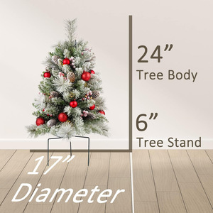 Bán Buôn 30 Inch Tuyết Đổ Xô Cây Giáng Sinh Nhân Tạo Pathway Hiên Cây Giáng Sinh Cho Ngoài Trời Trang Trí Nội Thất - Product Image 3